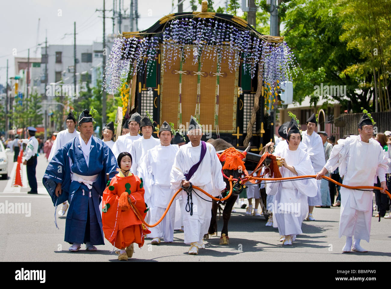 Matsuri (magic) festival in Kyoto, Japan Stock Photo