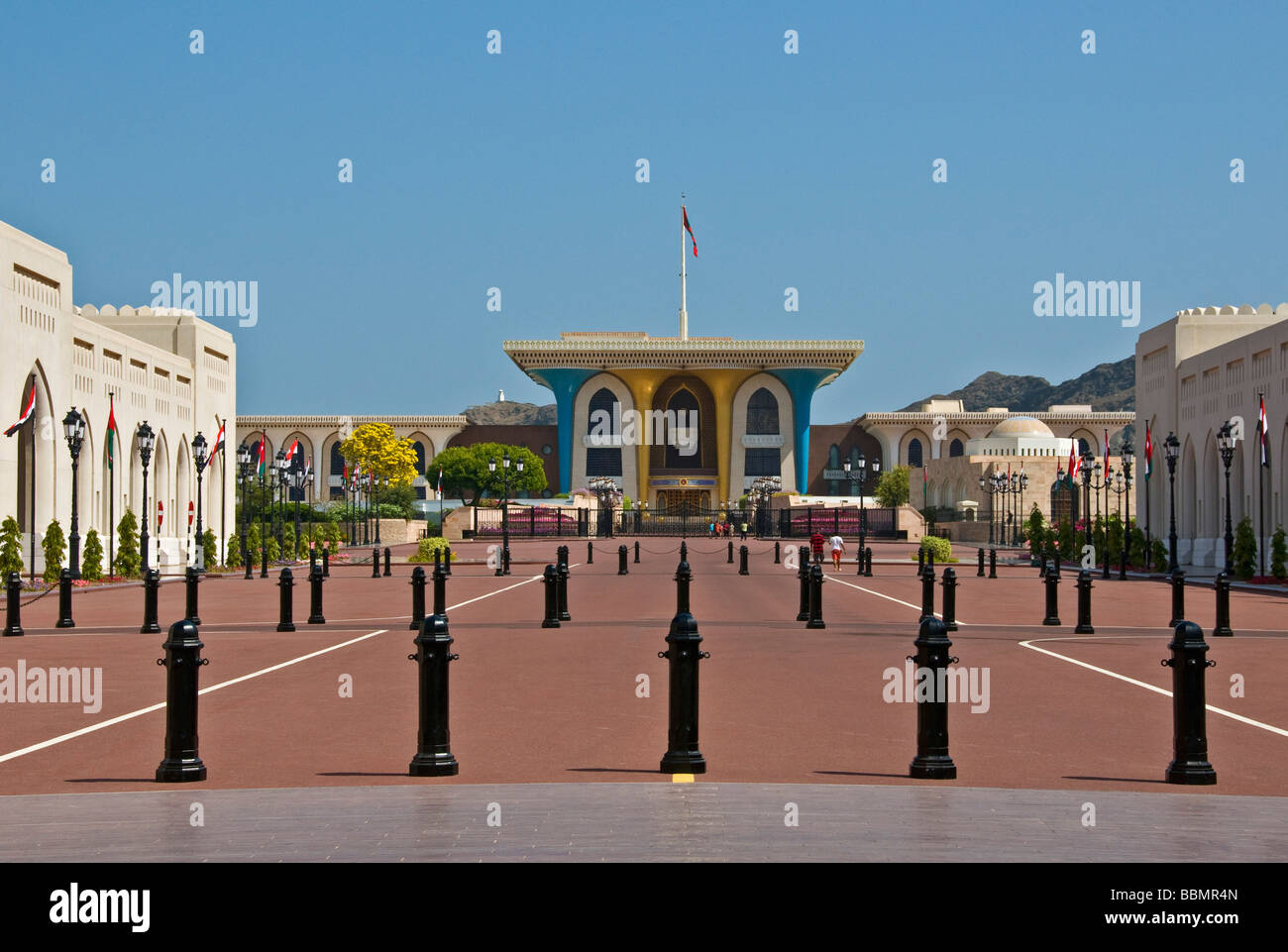 The Royal Palace Old Muscat Oman Stock Photo Alamy