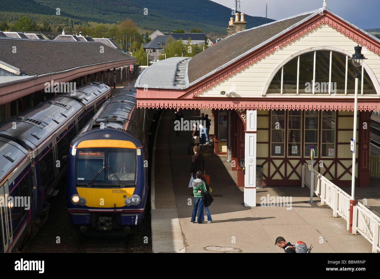 dh Aviemore railway station AVIEMORE INVERNESSSHIRE First Scotrail