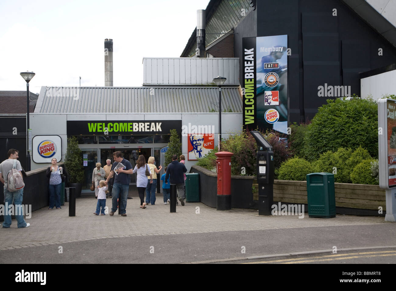 WelcomeBreak Membury M4 motorway services Stock Photo