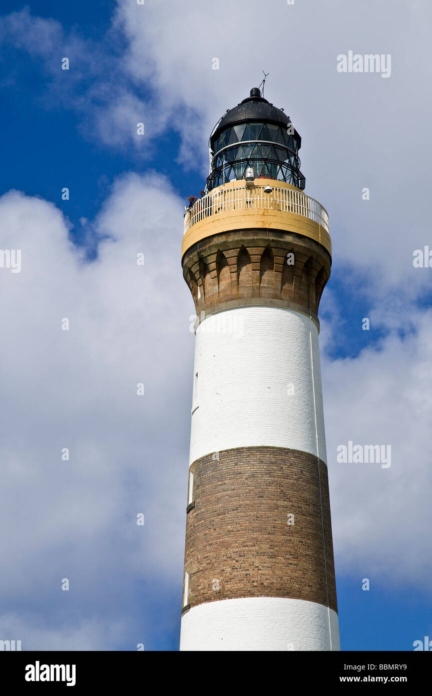 dh lighthouse NORTH RONALDSAY ORKNEY North Ronaldsay lighthouse tower Stock Photo