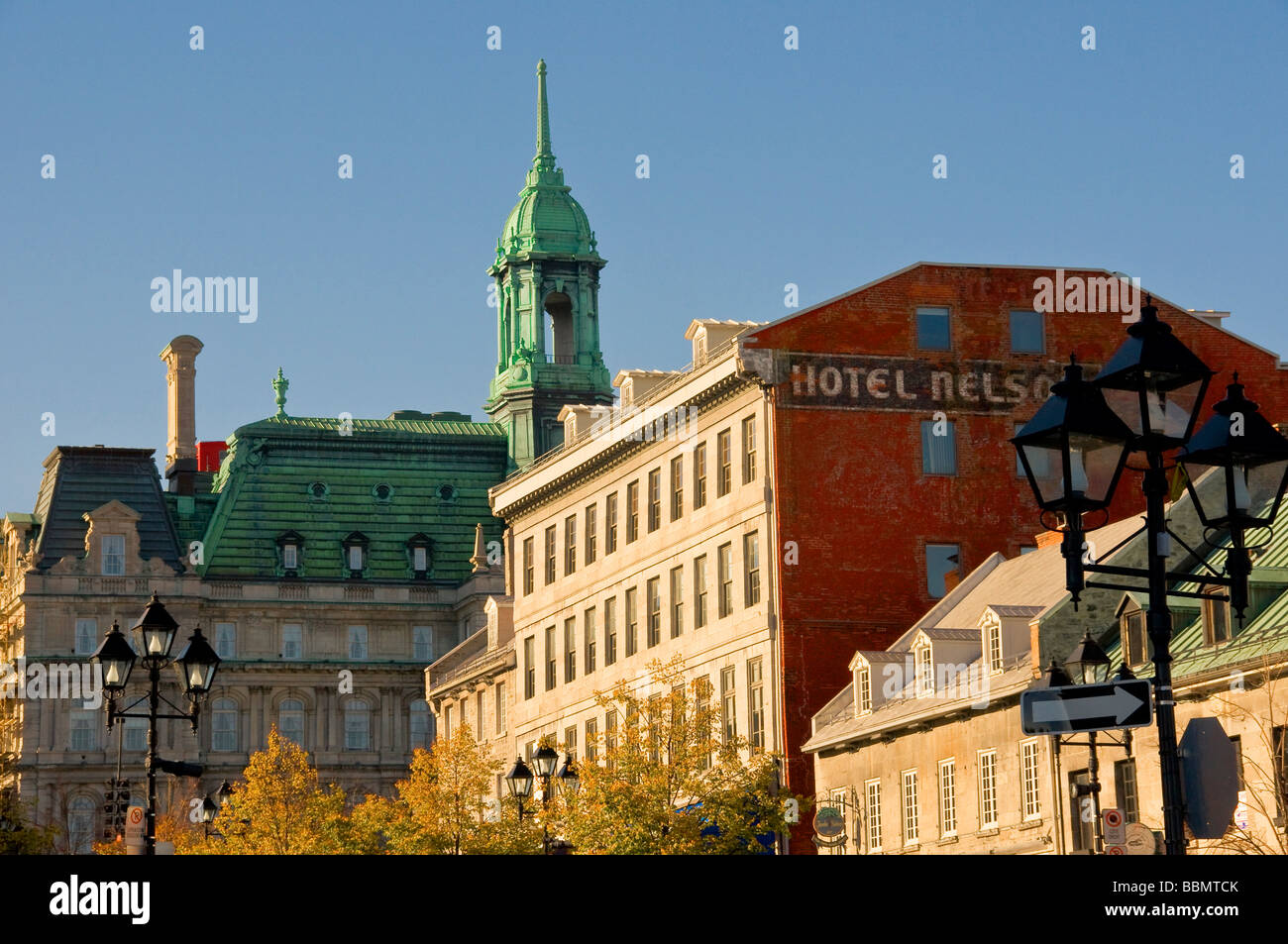 Place Jacques Cartier Old Montreal Quebec canada Stock Photo - Alamy