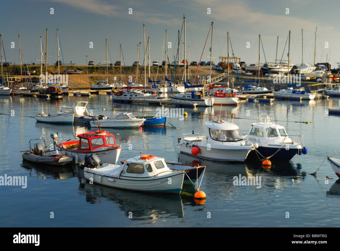 Axmouth harbour devon England UK Stock Photo
