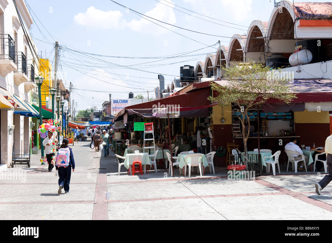 The colourful market of Tonala, Jalisco, Mexico Stock Photo Alamy