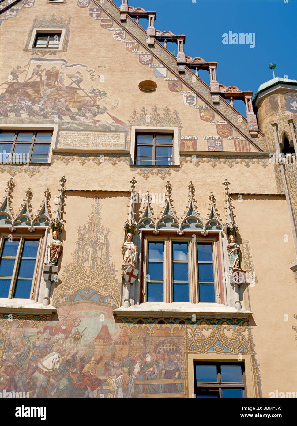 Old Cityhall of Ulm, Germany Stock Photo