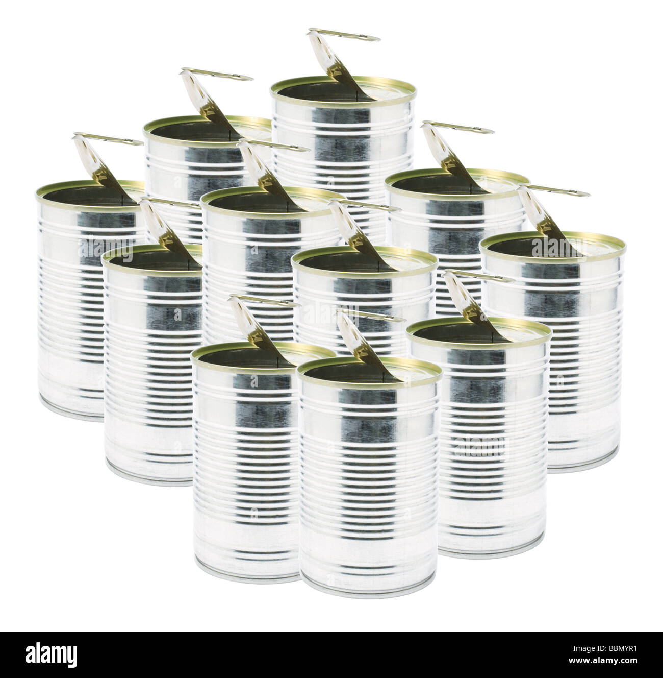 RingPull Tin Cans Stock Photo Alamy