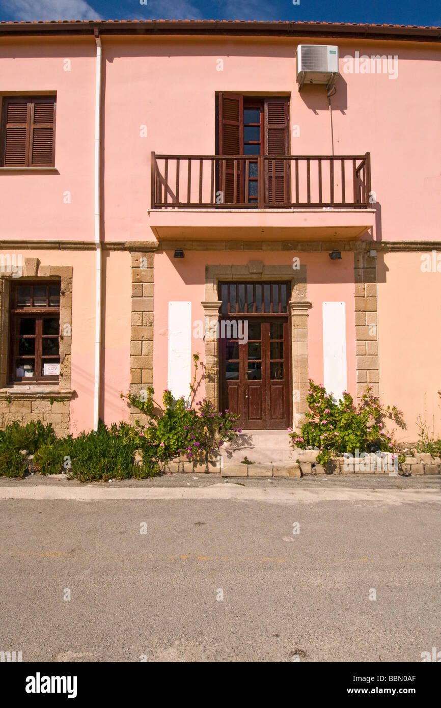 Apartment building in Polis, Cyprus Stock Photo