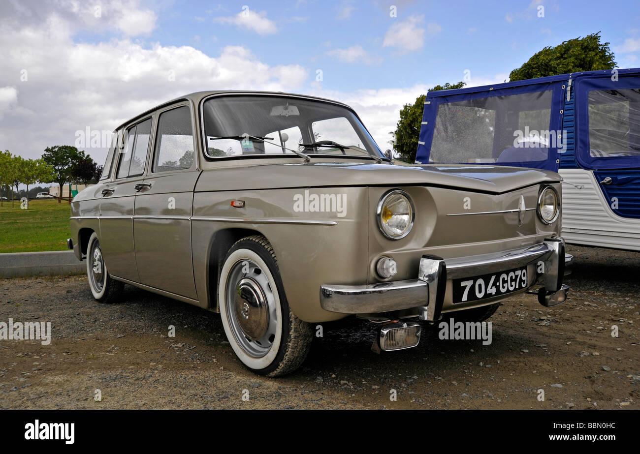 Old Classic French Simca Automobile Car Stock Photo