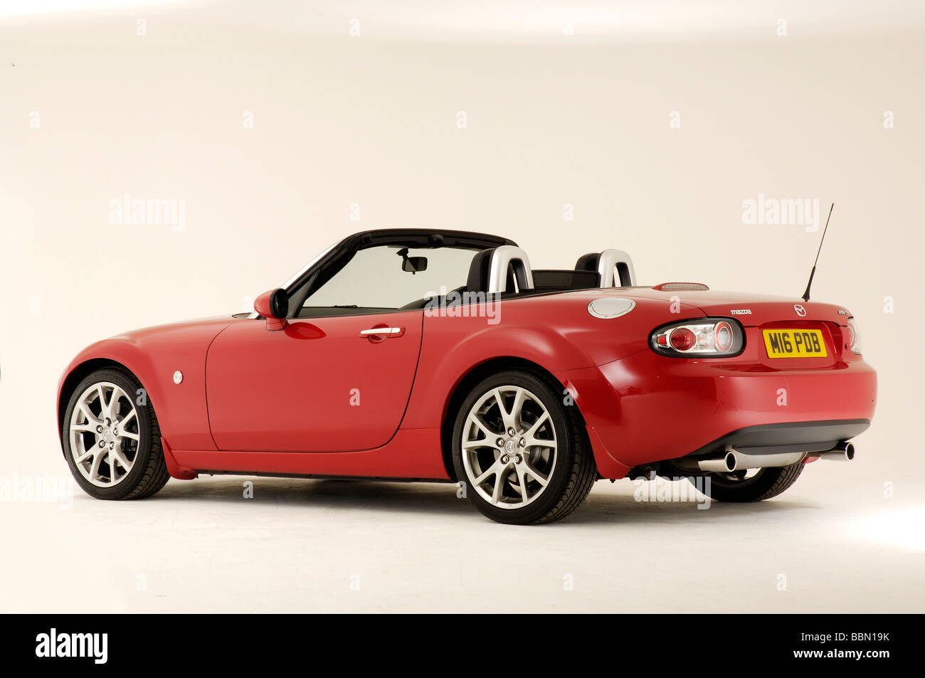 Mazda MX5 Convertible Stock Photo