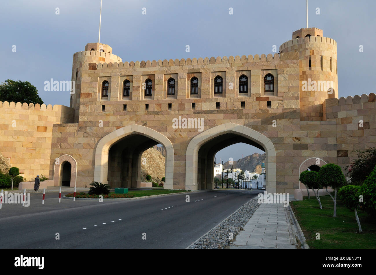 Muscat Gate Museum, Muscat, Sultanate of Oman, Arabia, Middle East Stock Photo