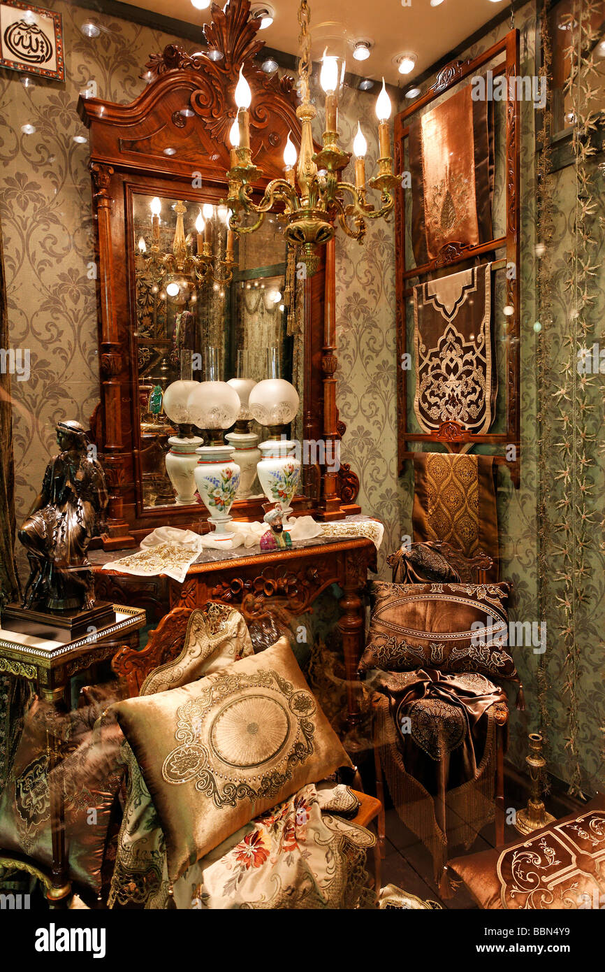 Antiques Shop With Ottoman Style Furniture And Home Accessories