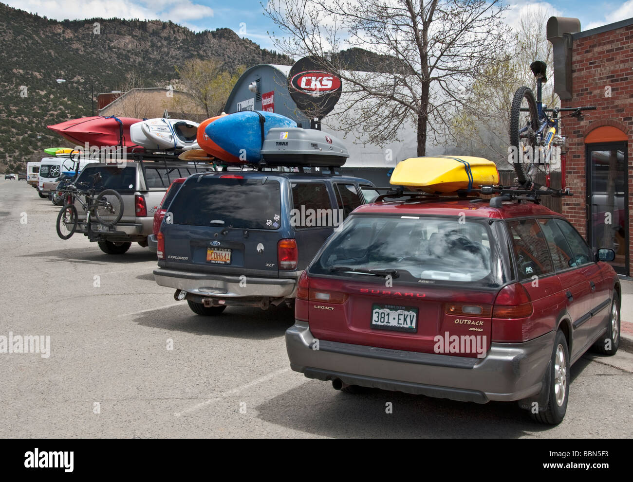 Kayaks on a river hires stock photography and images Alamy
