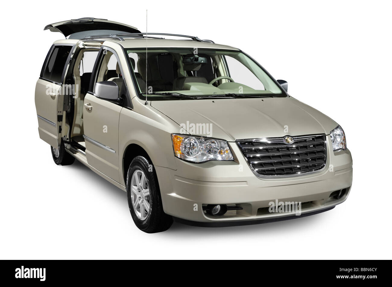 2009 Chrysler Town and Country Minivan Stock Photo