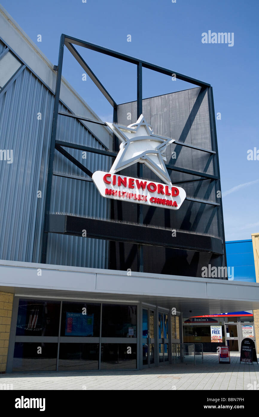 Cineworld Multiplex Cinema in Chichester, West Sussex, UK Stock Photo