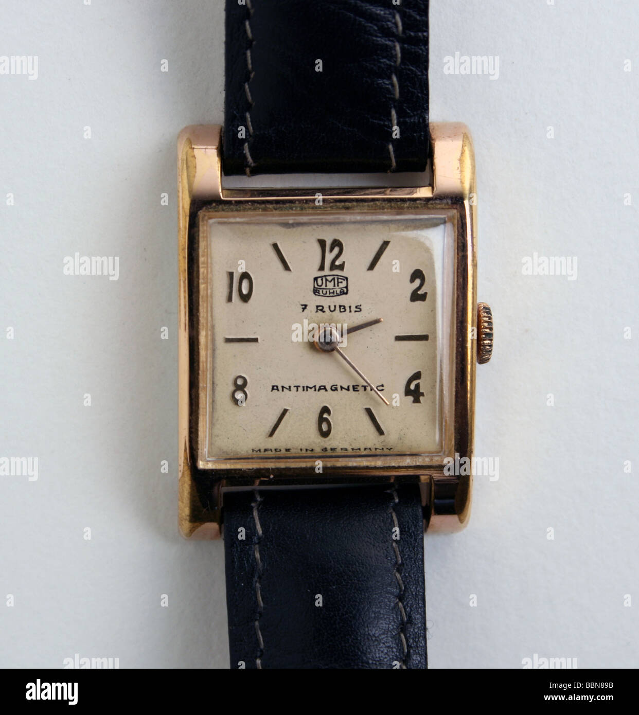 clocks, mechanic watch for woman, 7 pieces, made by VEB Uhren- und  Maschinenfabrik Ruhla, GDR, 1950s Stock Photo - Alamy