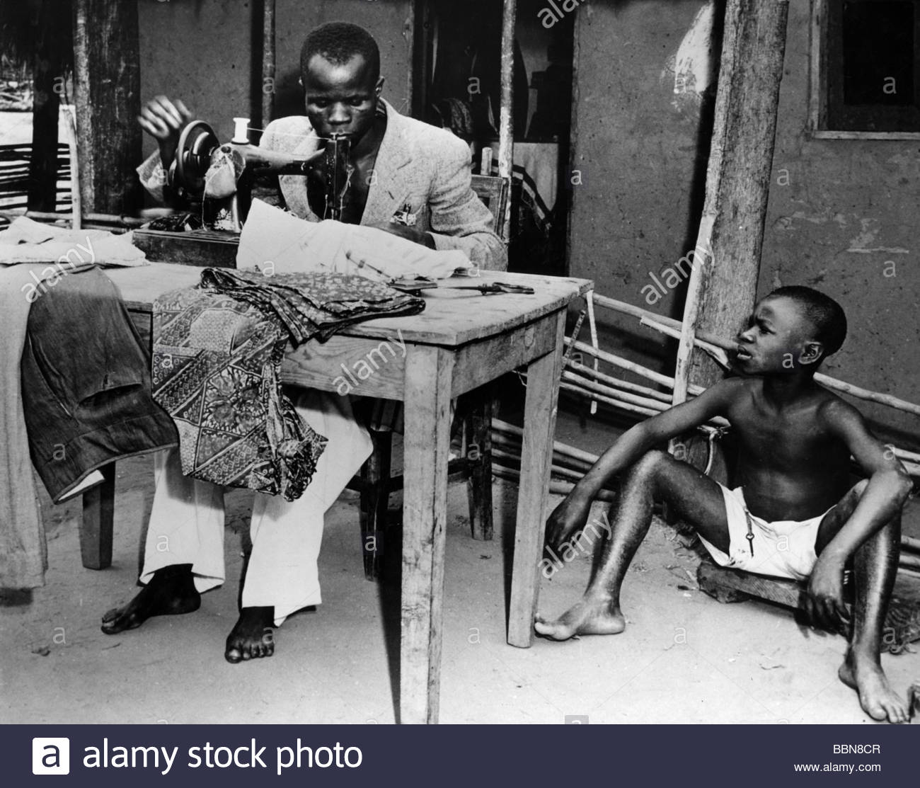 geography / travel, Democratic Republic of the Congo, people, tailor