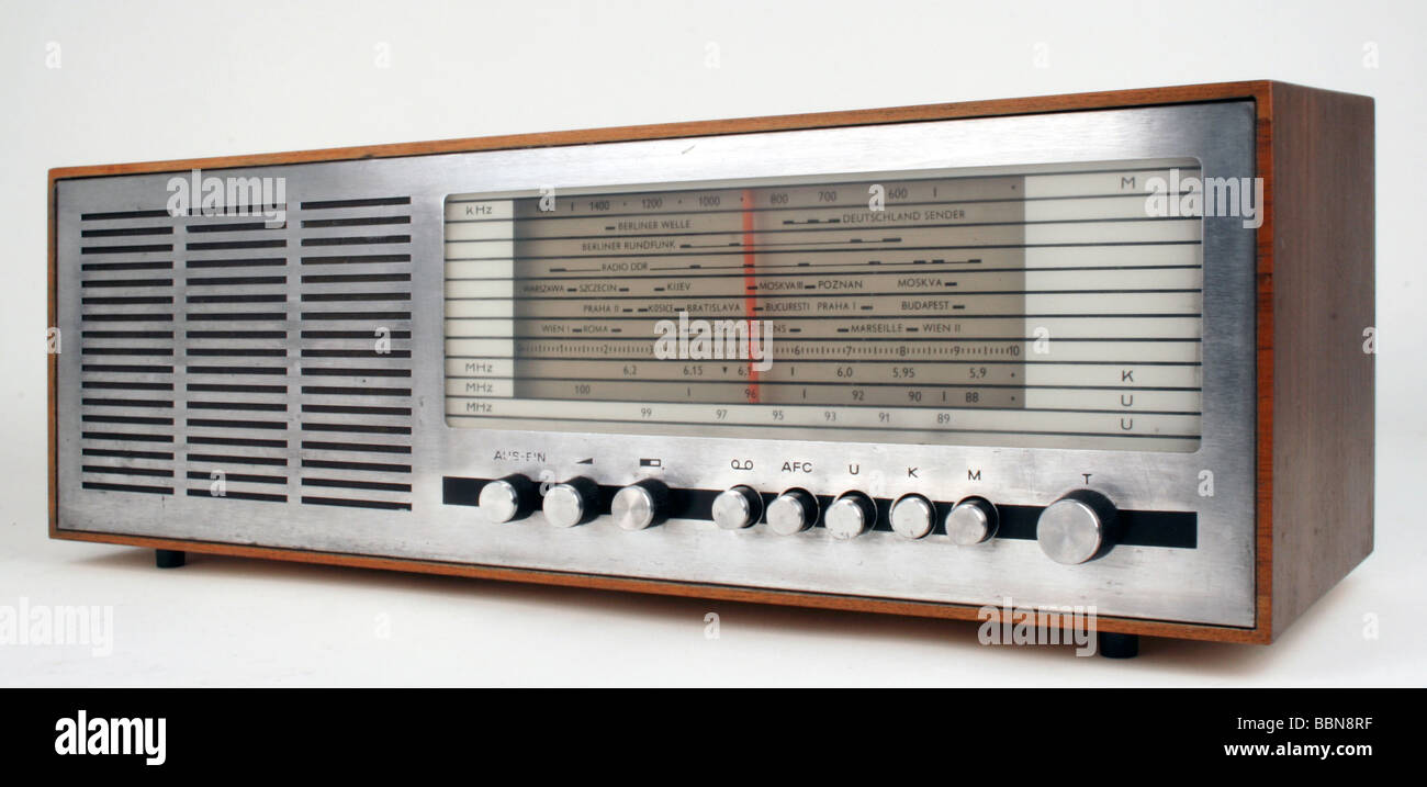 1970s radio broadcast hi-res stock photography and images - Alamy