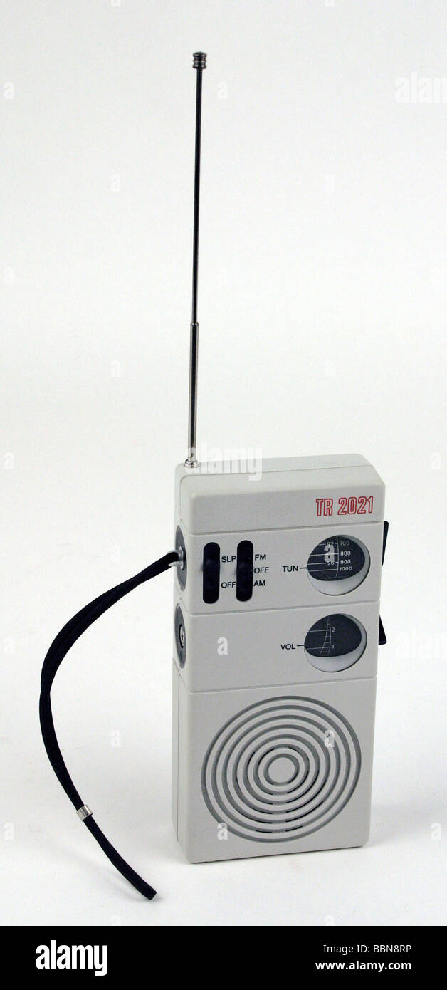 broadcast, radio, radio sets, pocket radio TR 2021, made by VEB