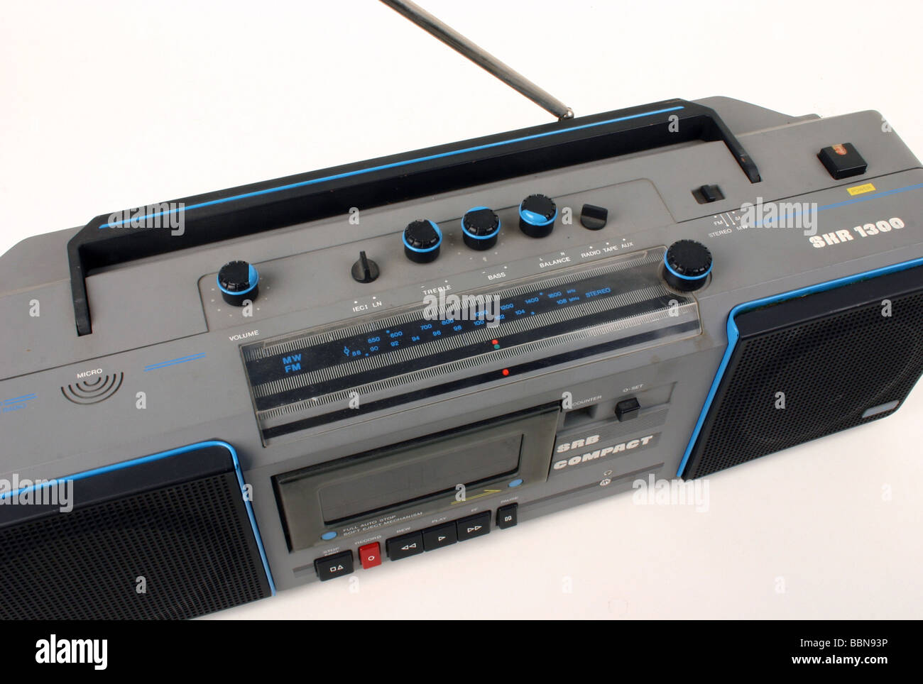 broadcast, radio, radio sets, stereo radio cassette recorder SKR 1300