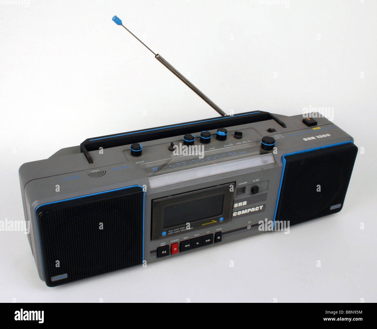 broadcast, radio, radio sets, stereo radio cassette recorder SKR 1300