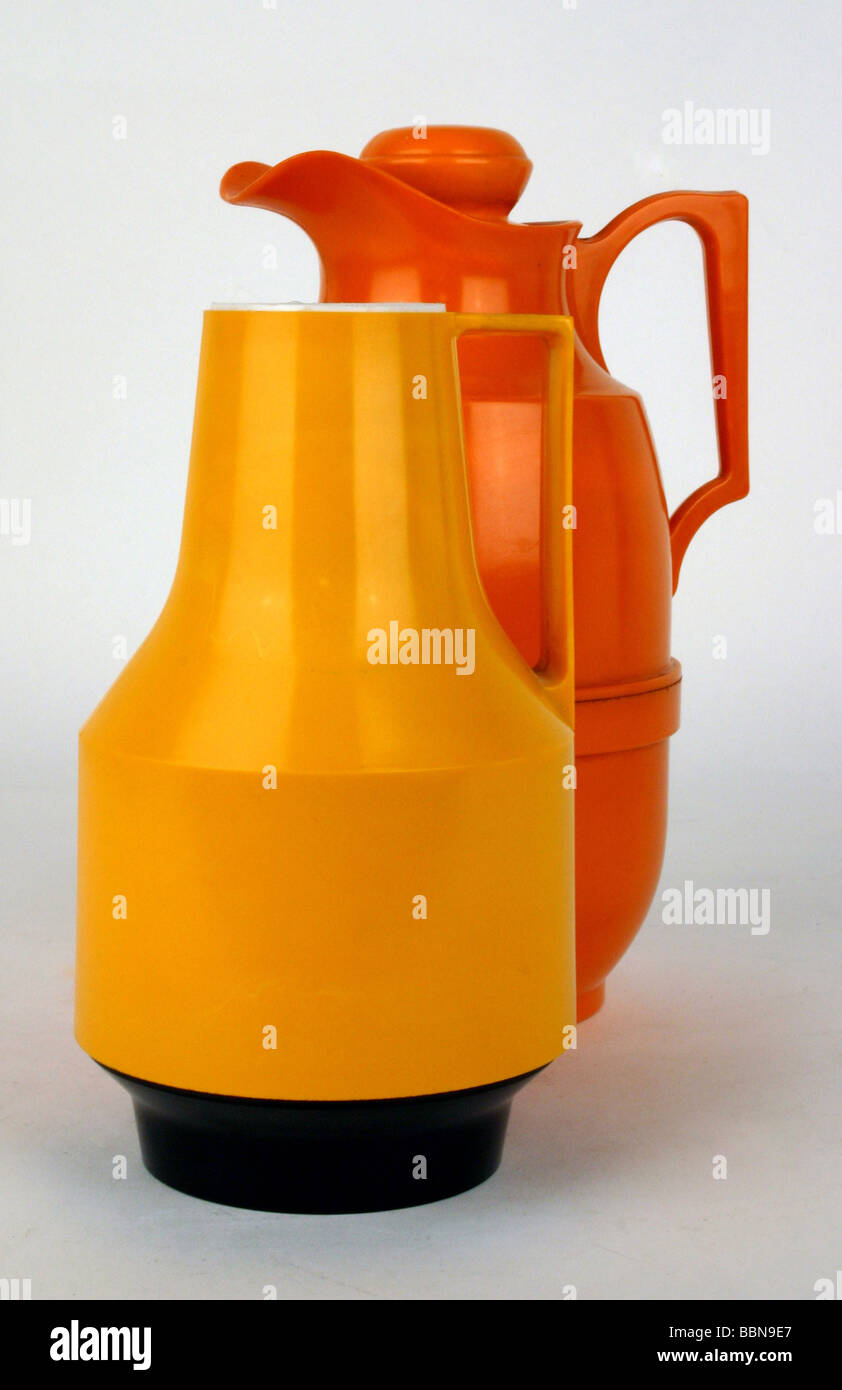 household, vessels, thermos flask Edelweiss, Duroplast (Meladur), made