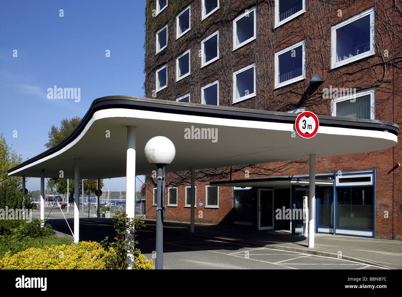 State Chancellery of Schleswig-Holstein, official residence of the Prime Minister, government district, Kiel, Schleswig-Holstei Stock Photo