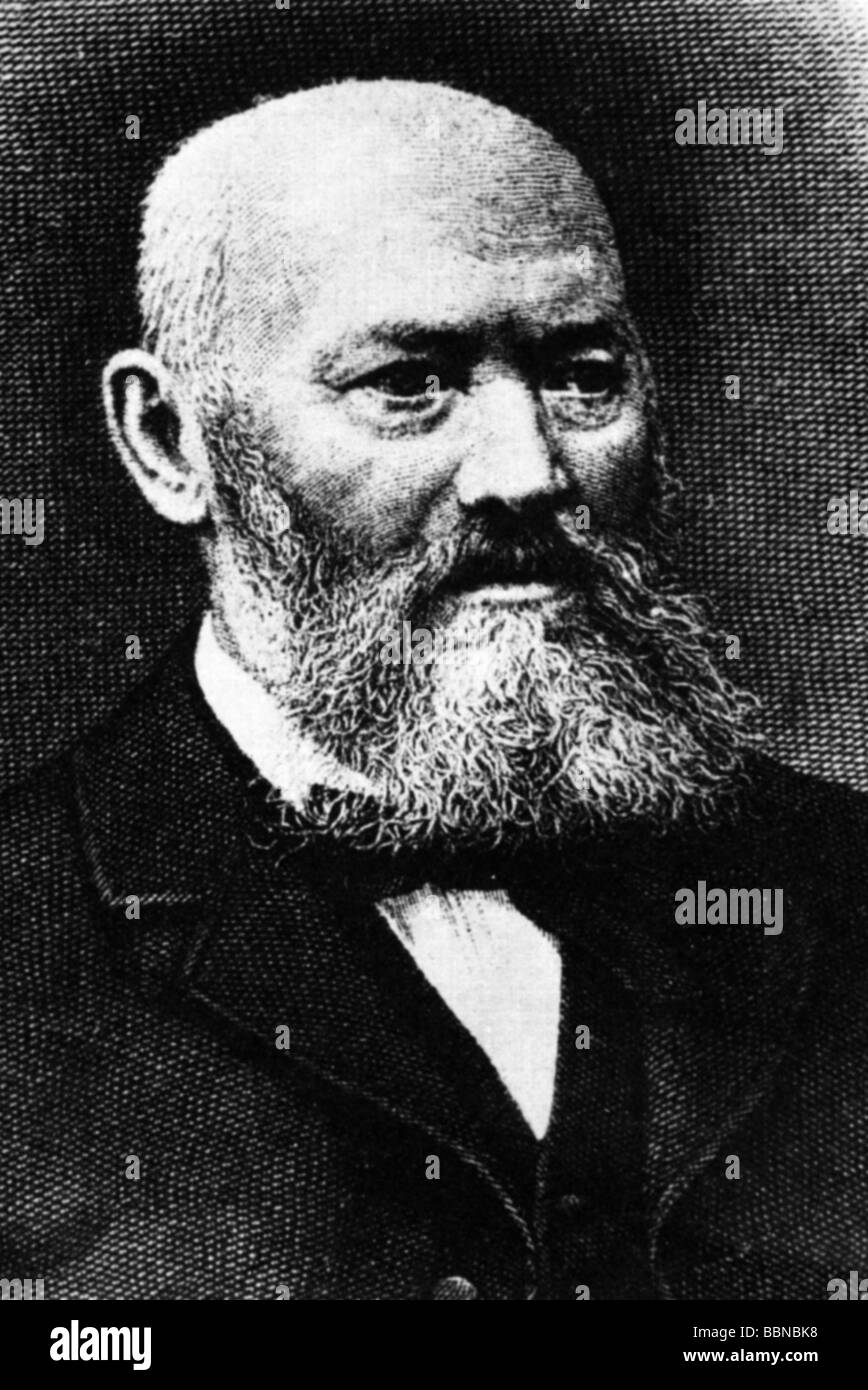 Ostrovsky, Alexandr, 31.3.(12.4.)1823 - 2.(14.)6.1886, Russian author / writer, portrait, Stock Photo