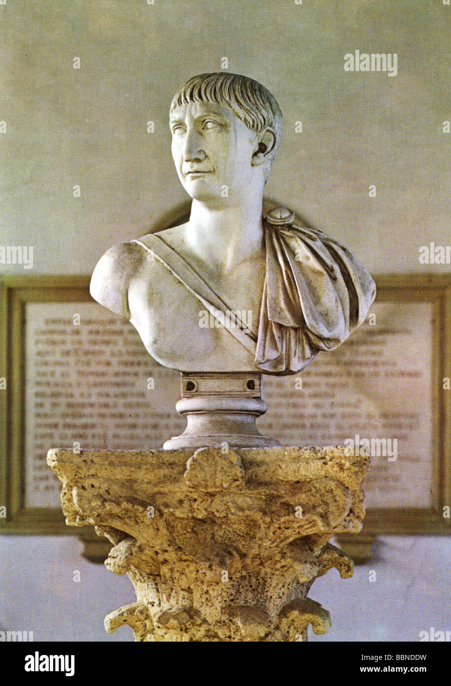 Portrait Bust Of Trajan Decius