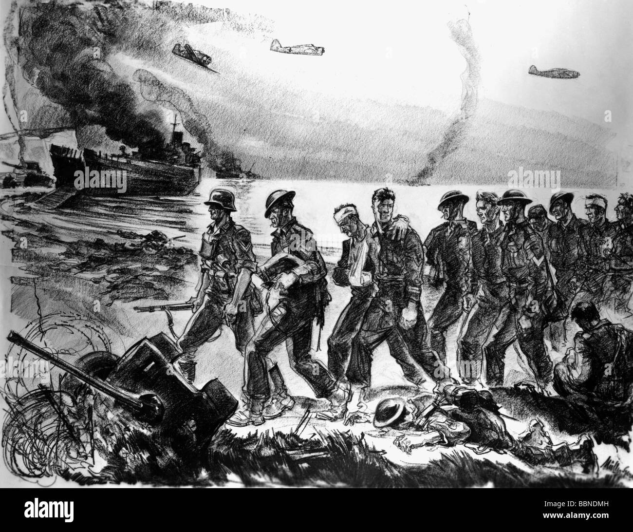 1942 WW2 photo of dead Canadian soldiers on beach at Dieppe France #2 1942 WW2 photo of dead Canadian soldiers on beach at Dieppe France #2