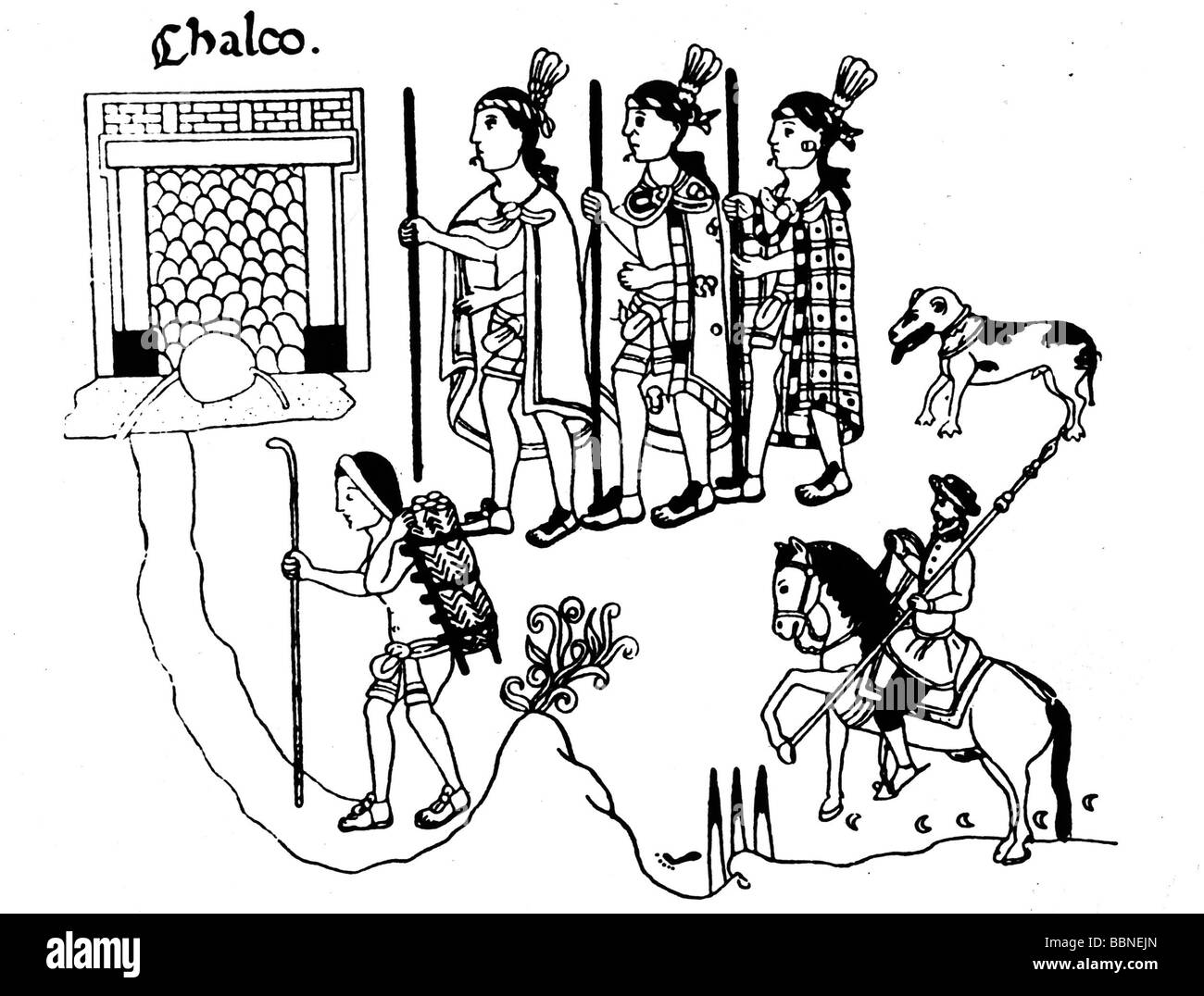 Cortes spanish conquest mexico hires stock photography and images Alamy