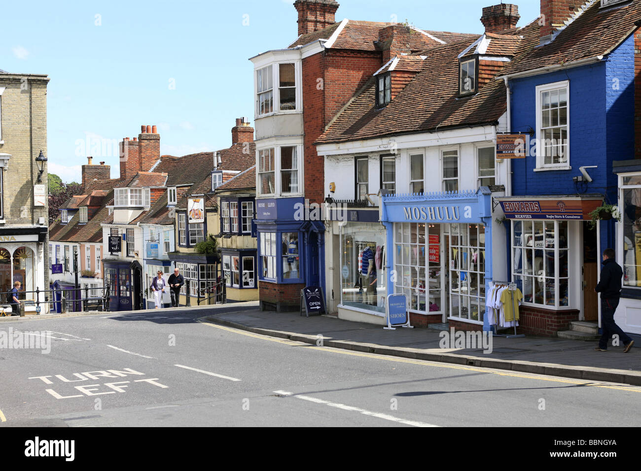 Lymington town centre hires stock photography and images Alamy