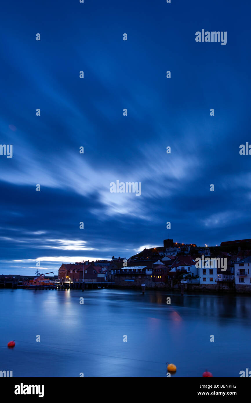 Dawn Whitby North Yorkshire Stock Photo
