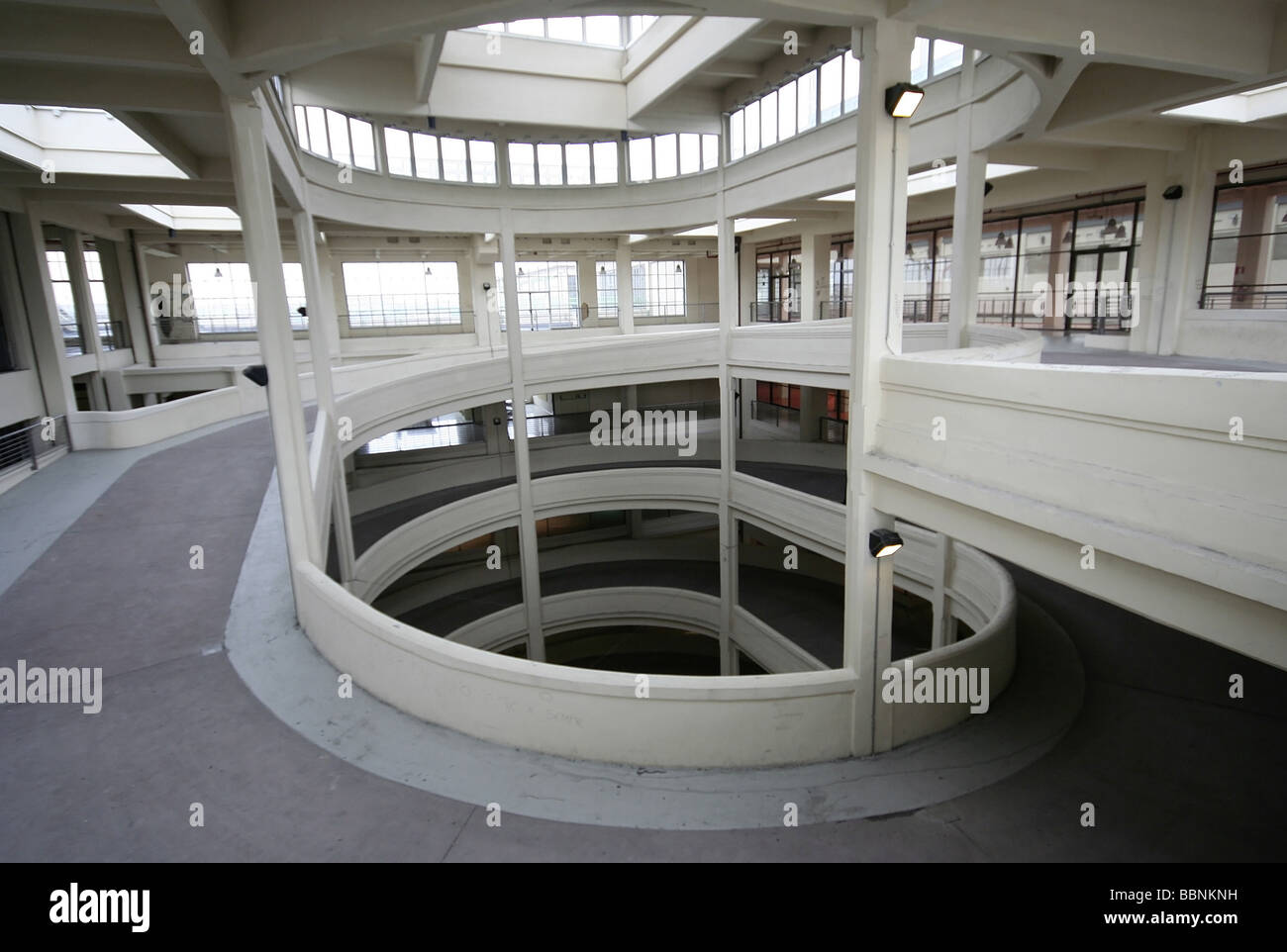 geography / travel, Italy, Piedmont, Turin, buildings, Lingotto, FIAT  automobile factory, built: 1916, extended in 1980s by Renzo Piano, interior  view, Additional-Rights-Clearance-Info-Not-Available Stock Photo - Alamy