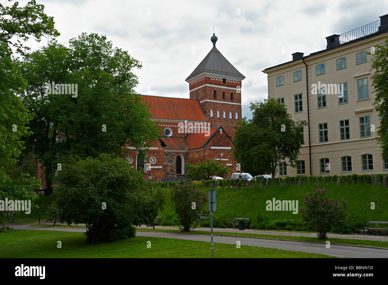 Building of the University in Uppsala Sweden Stock Photo - Alamy
