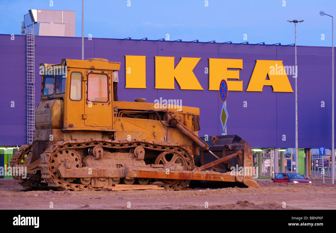 MEGA IKEA shopping center St Petersburg Russia, Parnas Stock Photo Alamy