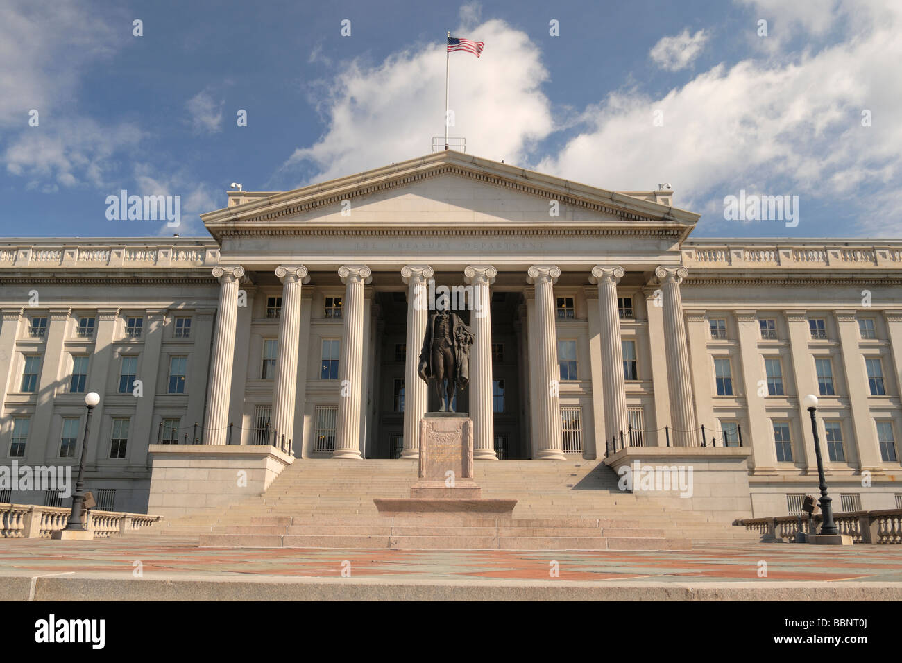 The Treasury Department Washington DC USA Stock Photo