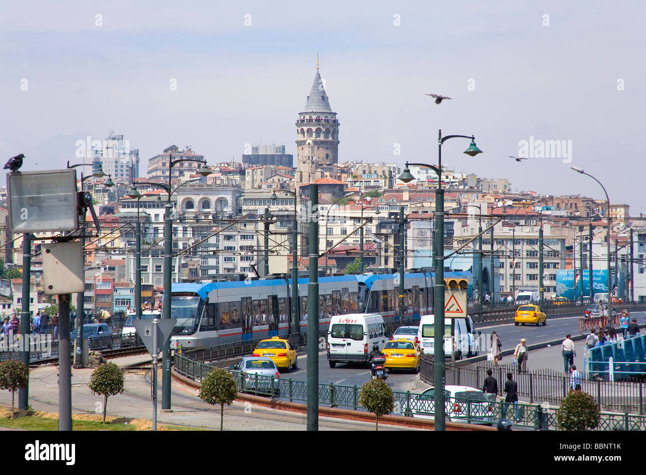 Centre of Istanbul Turkey Stock Photo