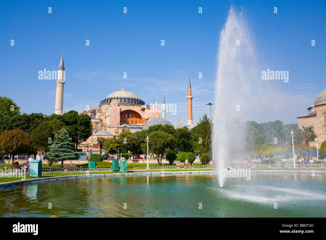 Hagia sophia gardens hi-res stock photography and images - Alamy