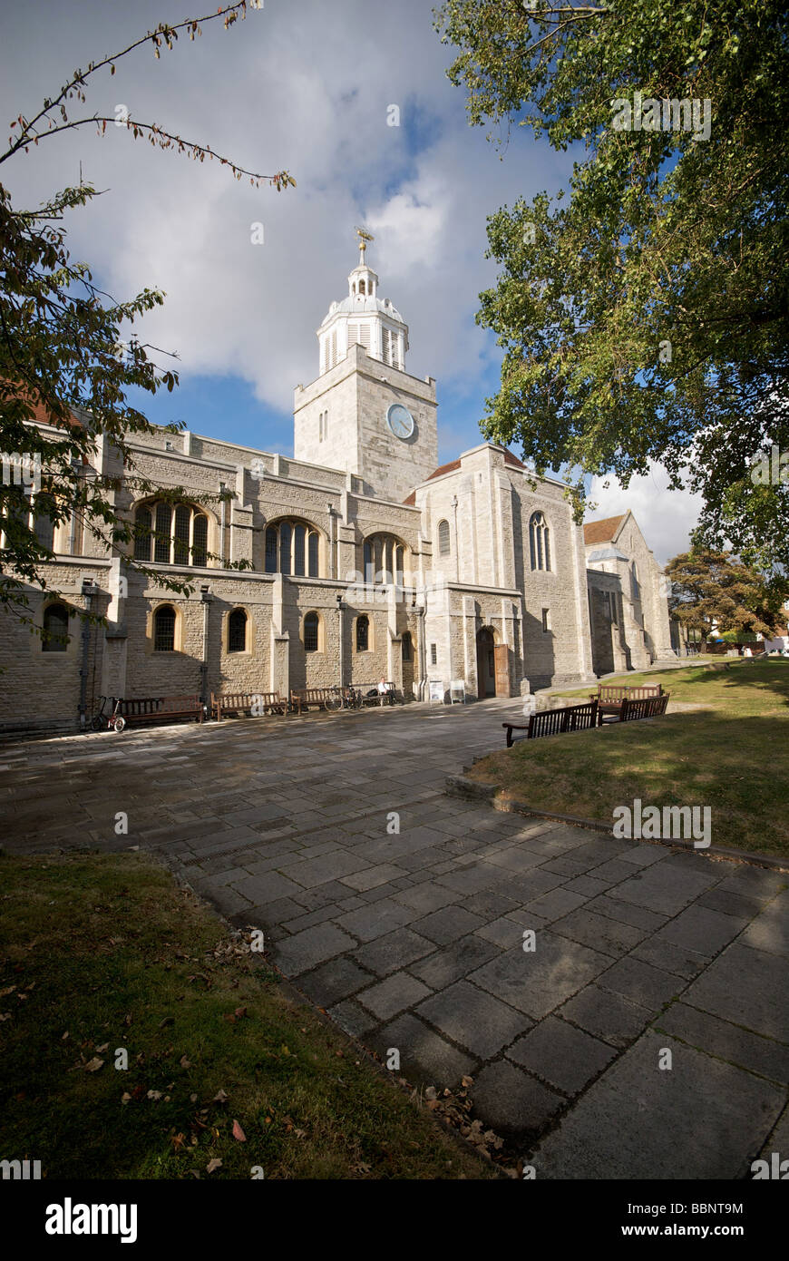 Portsmouth Diocese St Thomas's Cathedral Stock Photo Alamy