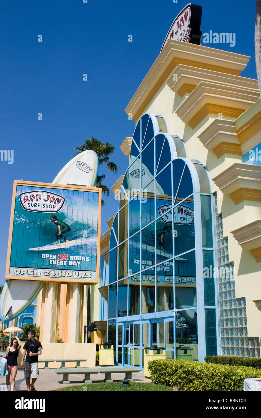 Ron Jon's Surf Shop, Cocoa Beach, Florida Stock Photo