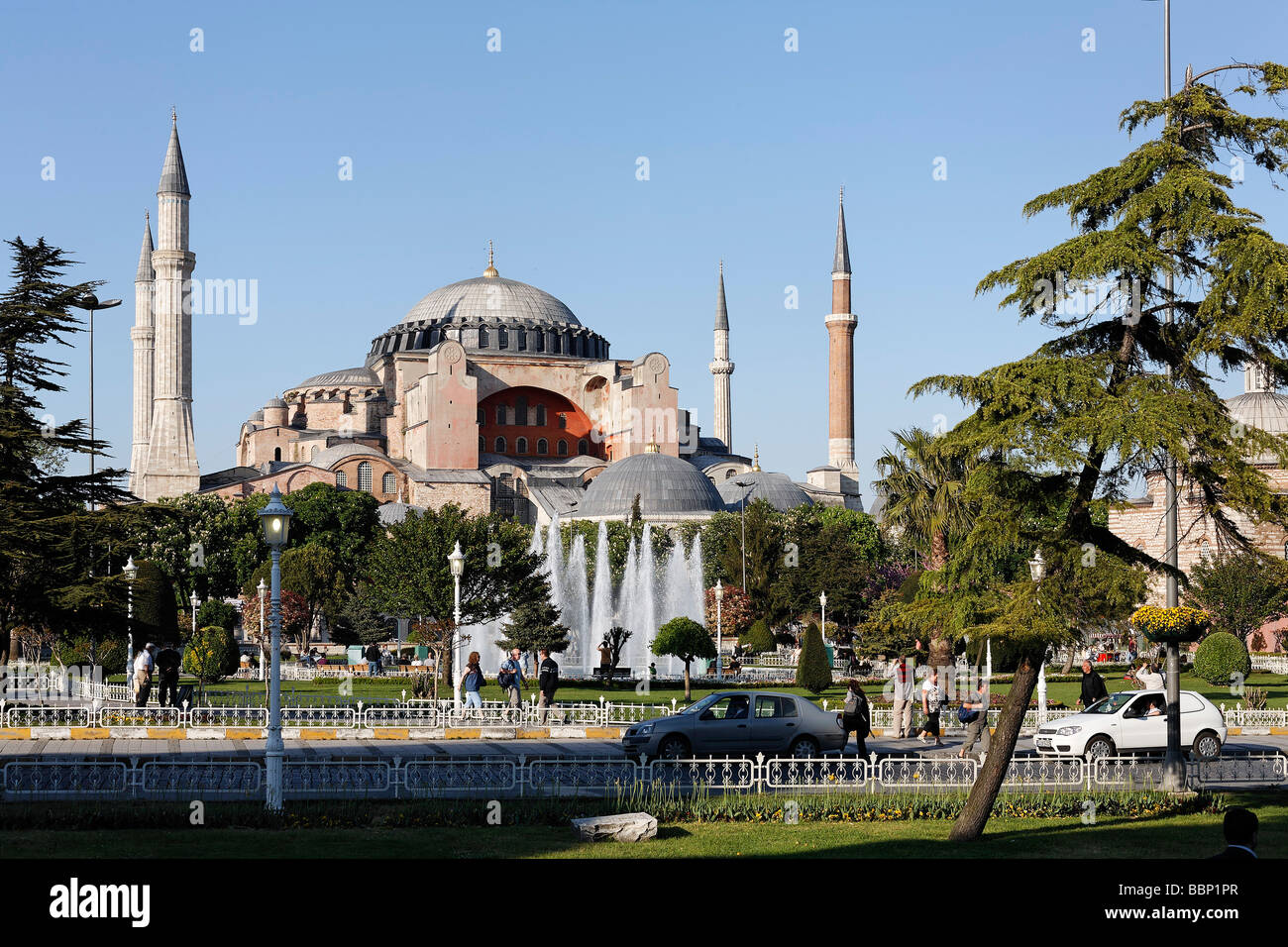 Hagia Sophia, Aya Sofya, Sultanahmet Square, Istanbul, Turkey Stock Photo