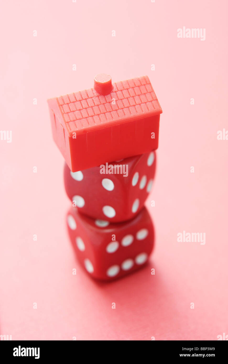 Property investment risk concept stock photo Stock Photo - Alamy