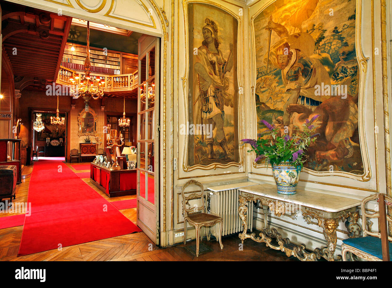 INTERIOR OF THE CHATEAU OF ARCANGUES ARCANGUES BASQUE COUNTRY BASQUE 