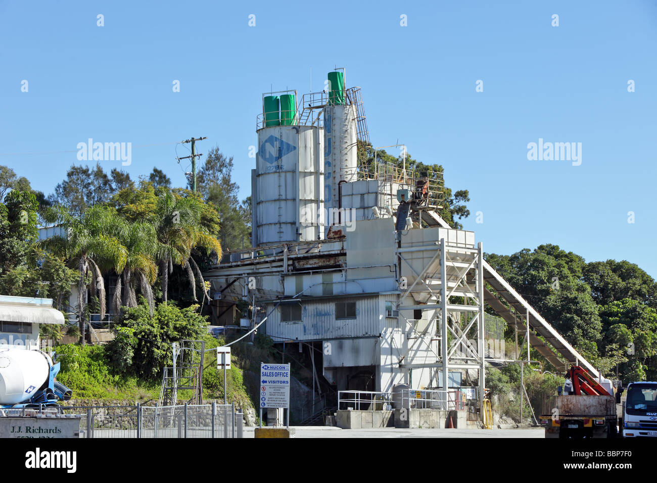 Cement plant for construction industry Stock Photo - Alamy