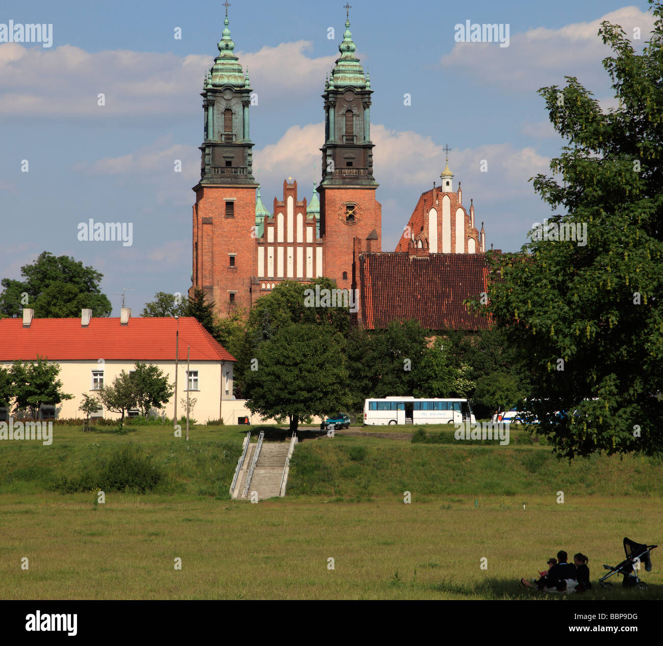 Poland Poznan Cathedral Stock Photo Alamy