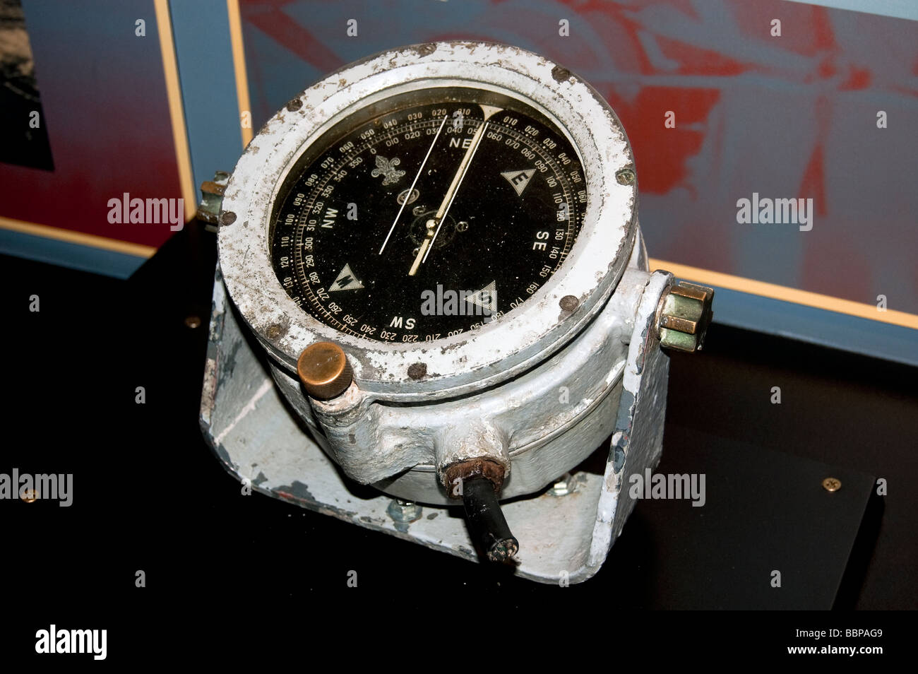 Large metal compass Stock Photo Alamy