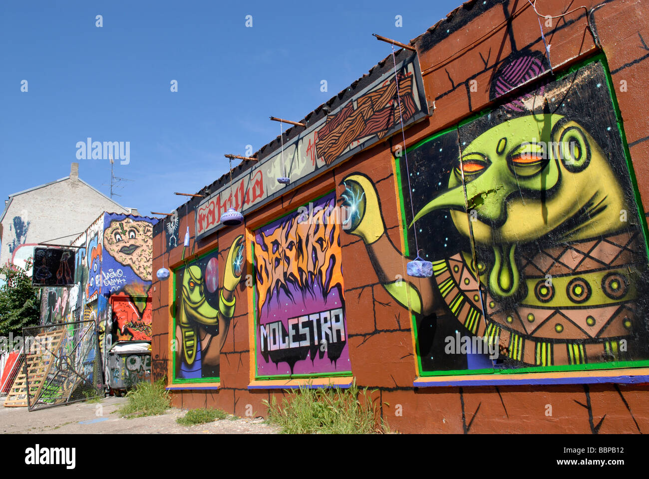 GRAFFITI HOUSE Stock Photo Alamy