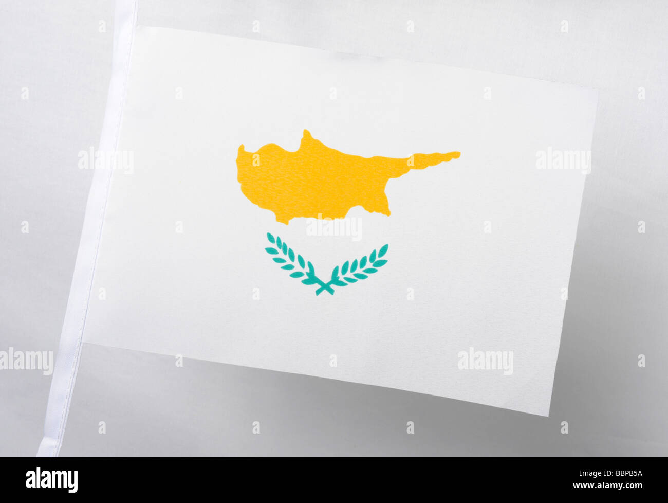 Cyprus national flag Stock Photo