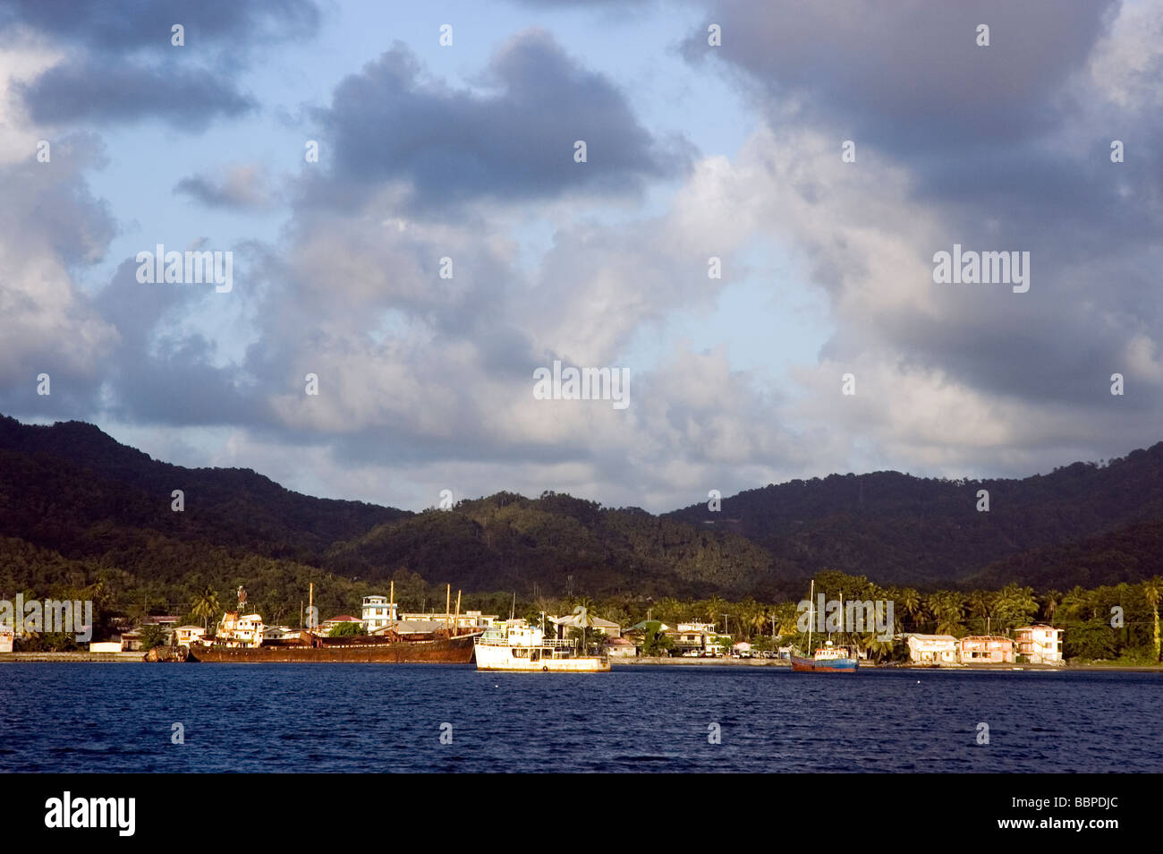 Portsmouth, Prince Rupert bay, Dominica Stock Photo Alamy