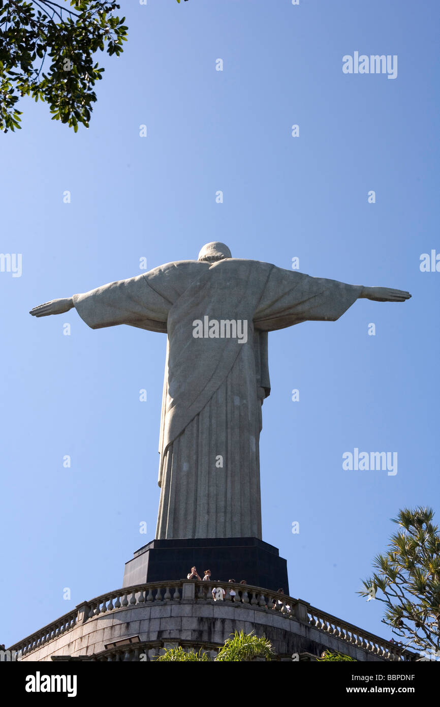 King Christ Rio de Janeiro city Brazil Stock Photo